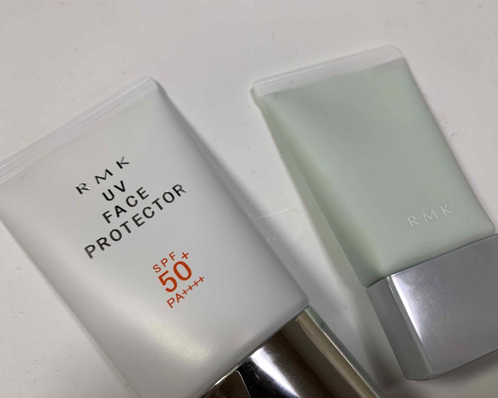 UVフェイスプロテクター50/RMK/日焼け止めクリームを使ったクチコミ（1枚目）