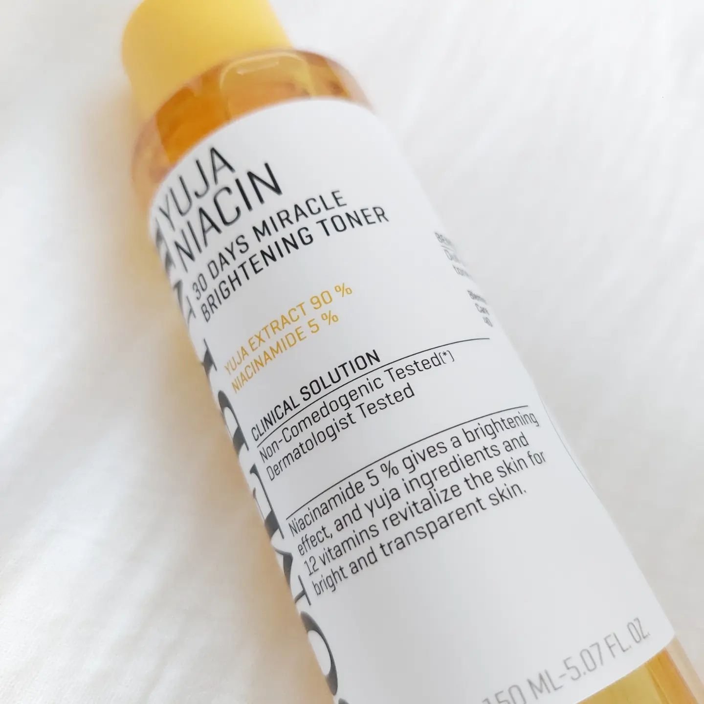 ユズナイアシン30 デイズ ミラクルブライトニング トナー/SOME BY MI/化粧水を使ったクチコミ（3枚目）