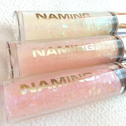 ダズリングアイグリッター/NAMING./リキッドアイシャドウを使ったクチコミ(5枚目)