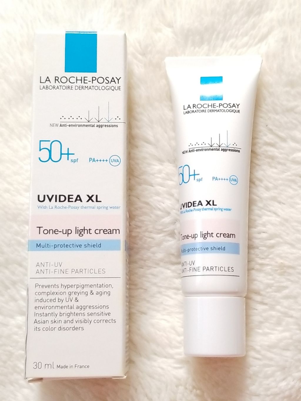 UVイデア XL プロテクショントーンアップ/ラ ロッシュ ポゼ/日焼け止めクリームを使ったクチコミ（1枚目）