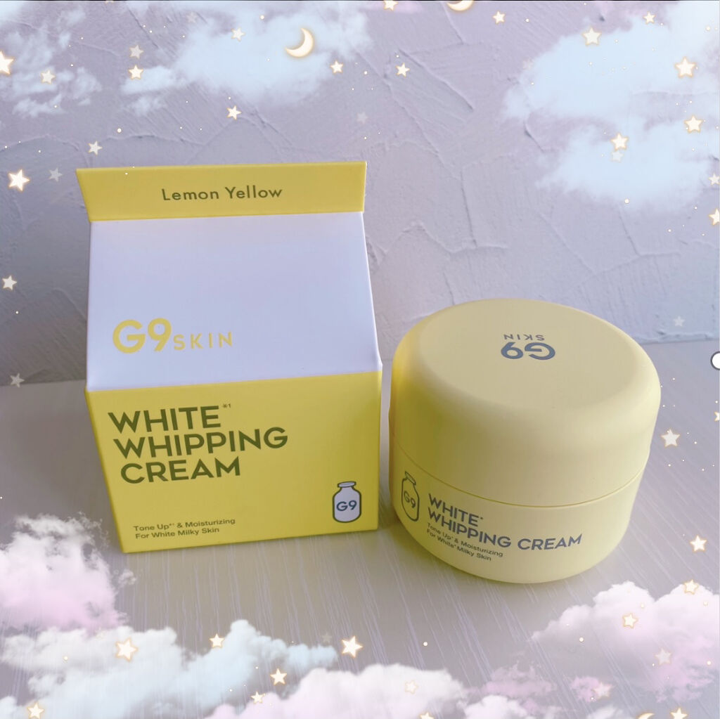 WHITE WHIPPING CREAM(ウユクリーム)/G9SKIN/化粧下地を使ったクチコミ（1枚目）