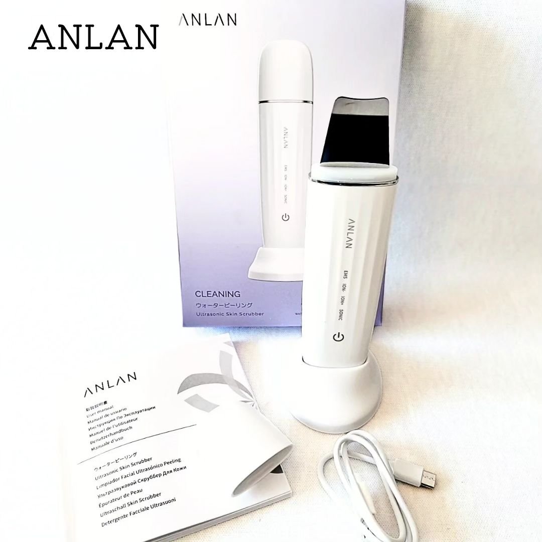 ウォーターピーリング超音波美顔器/ANLAN/美顔器・マッサージを使ったクチコミ（1枚目）