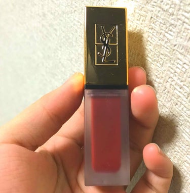 タトワージュ クチュール No.8 ブラックレッドコード/YVES SAINT LAURENT BEAUTE/口紅を使ったクチコミ（1枚目）