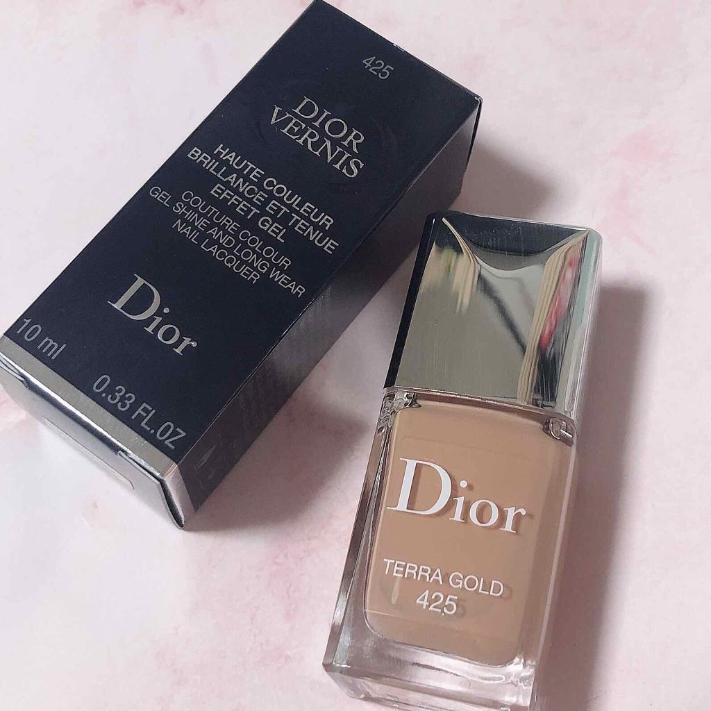 ディオール ヴェルニ 425 テラ ゴールド（生産終了）/Dior/マニキュアを使ったクチコミ（2枚目）