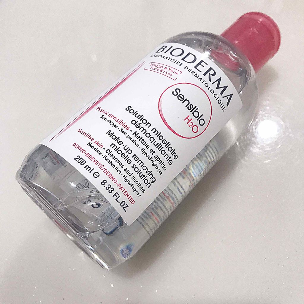 サンシビオ エイチツーオー D/ビオデルマ/クレンジングウォーターを使ったクチコミ(1枚目)