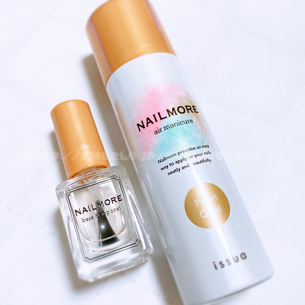 エアーマニキュア パールゴールド/NAILMORE/マニキュアを使ったクチコミ（3枚目）