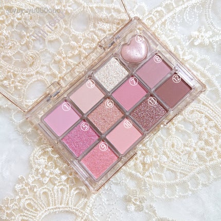 シャイニング12色ミニアイシャドウパレット/jill leen./アイシャドウパレットを使ったクチコミ(6枚目)