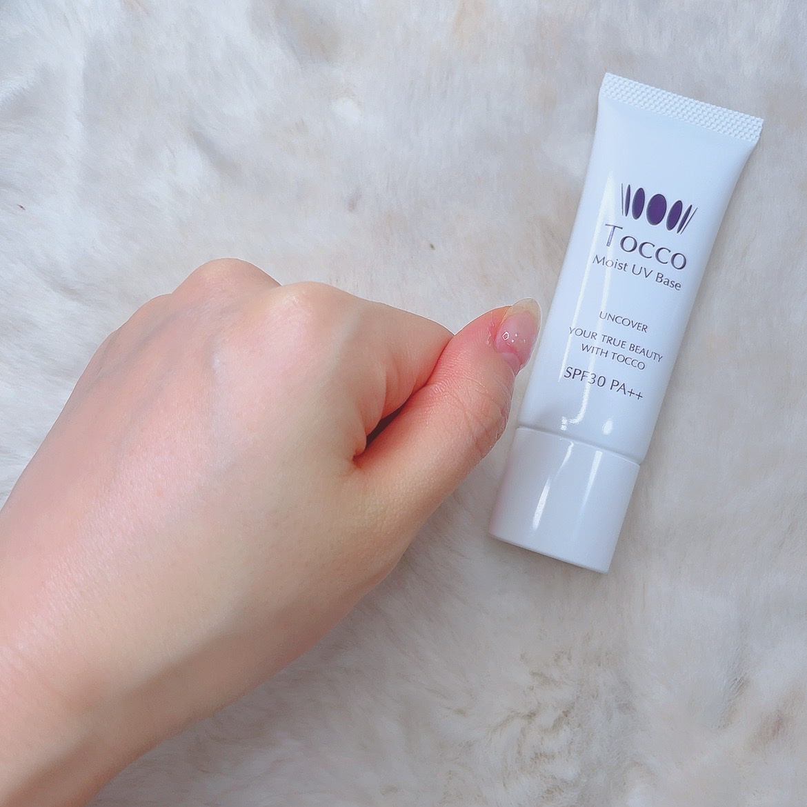 モイストUVベース/Tocco（トッコ）/日焼け止めクリームを使ったクチコミ（3枚目）