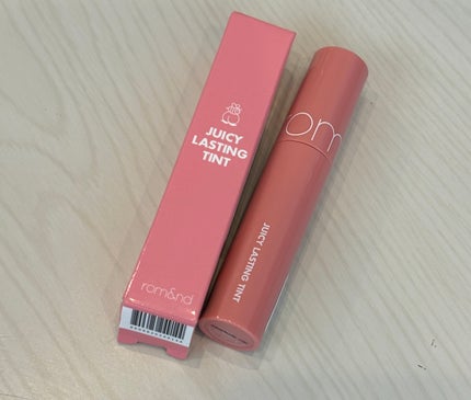 ジューシーラスティングティント/rom&nd/リップティントを使ったクチコミ(1枚目)