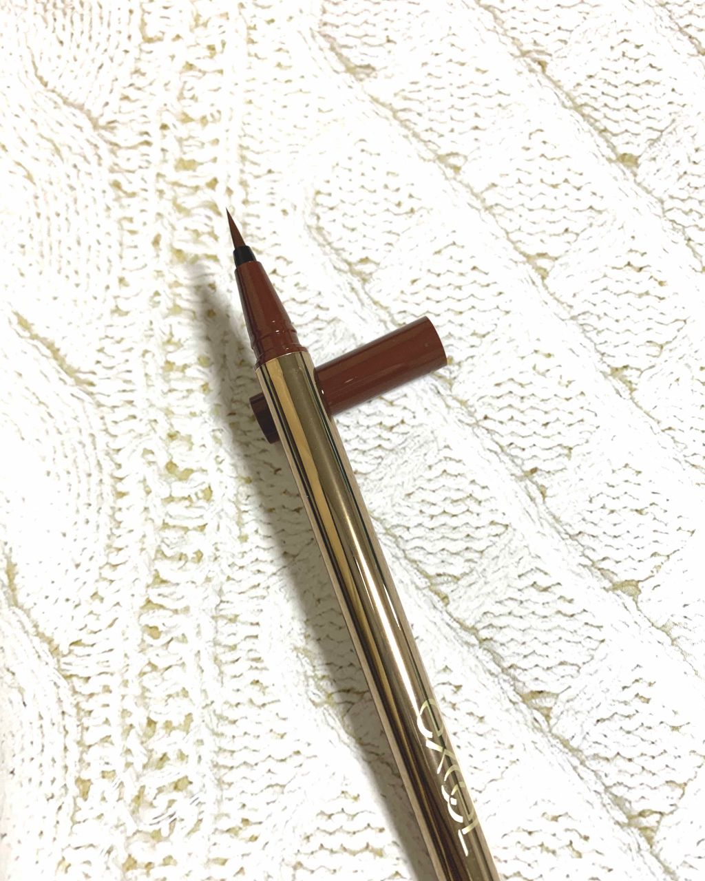 スキニーリッチライナー/excel/リキッドアイライナーを使ったクチコミ(4枚目)