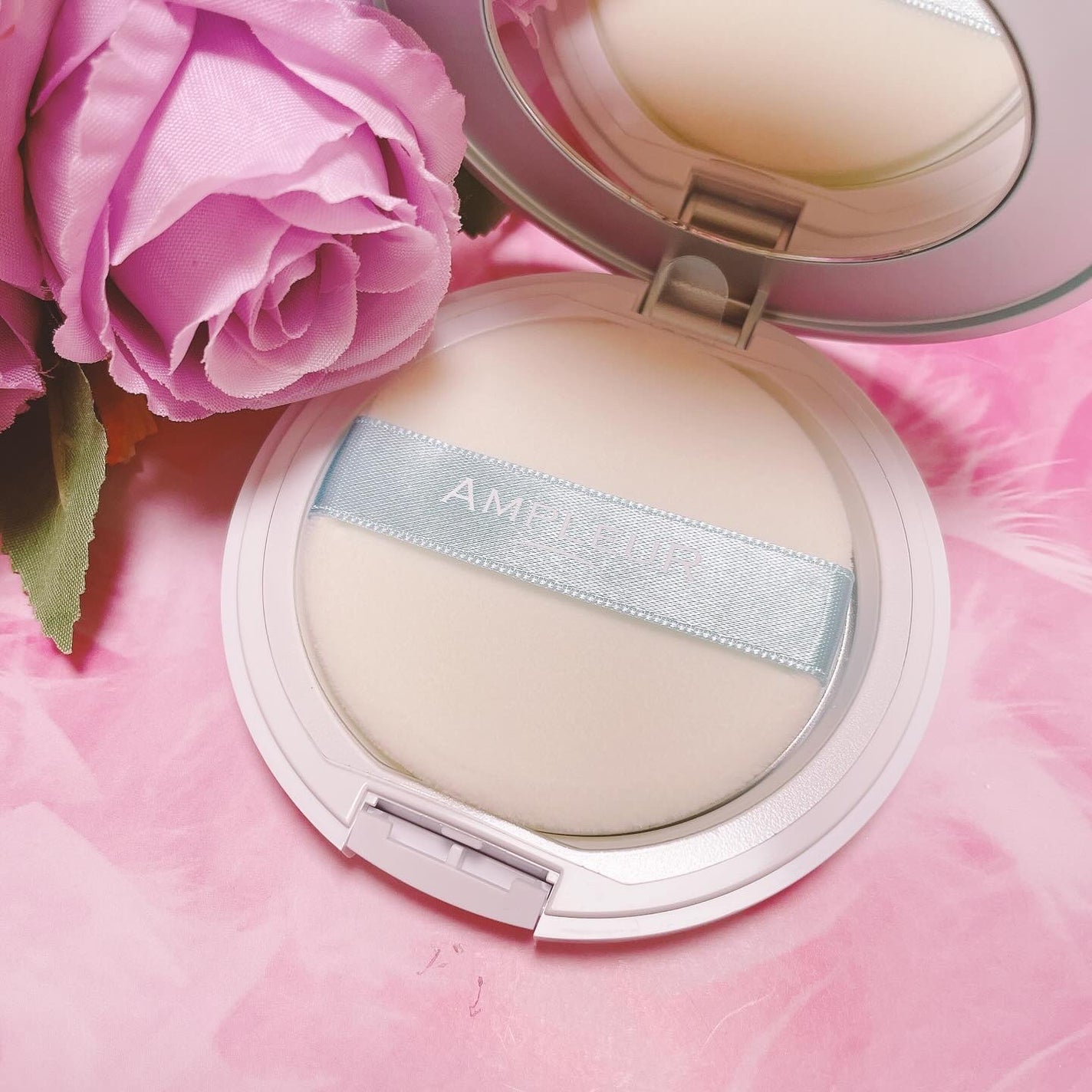 アンプルール フェイスパウダー クール/アンプルール/プレストパウダーを使ったクチコミ(4枚目)