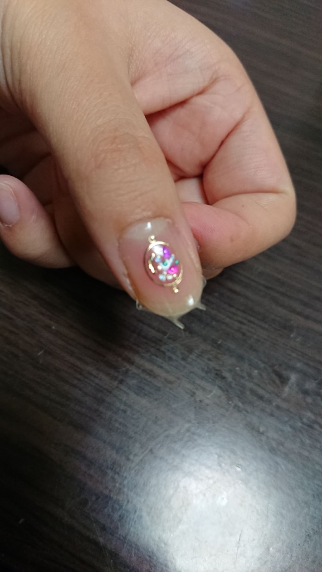 ネイルフィット ジェルネイルシール/GELATO FACTORY/ネイルシールを使ったクチコミ(3枚目)