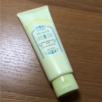 サニーサワー デュオ ソープ/IGNIS/洗顔フォームを使ったクチコミ(1枚目)