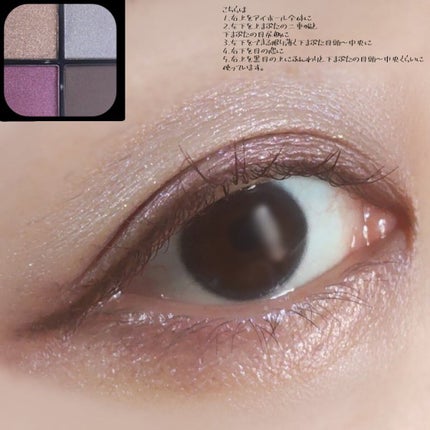 シグニチャー カラー アイズ/SUQQU/アイシャドウパレットを使ったクチコミ(6枚目)