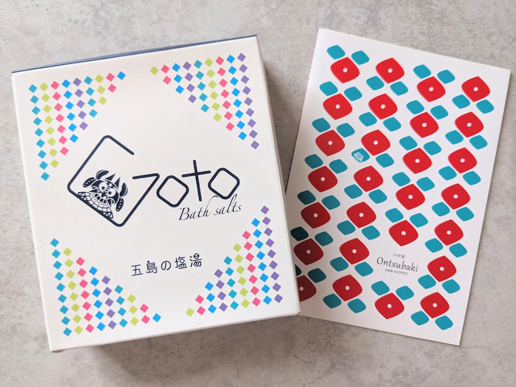 五島の塩湯(バスソルト)/Ontsubaki/バスグッズを使ったクチコミ（2枚目）