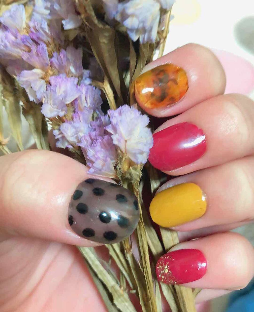 カラフルネイルズ/キャンメイク/マニキュアを使ったクチコミ(2枚目)