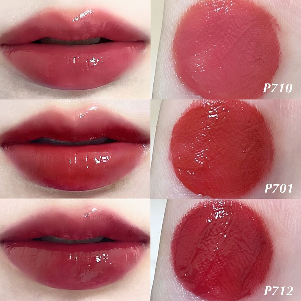 シャインミラーティント/COLORKEY/リップティントを使ったクチコミ（2枚目）