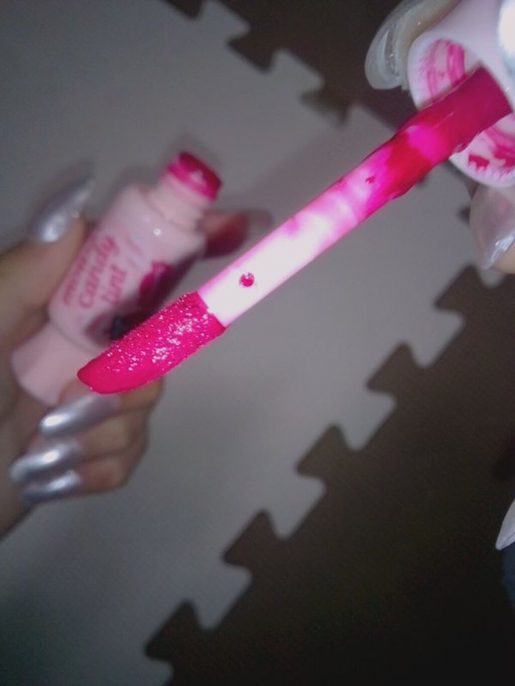 ムース キャンディー ティント/the SAEM/リップティントを使ったクチコミ(2枚目)