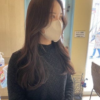 面長前髪なしセット