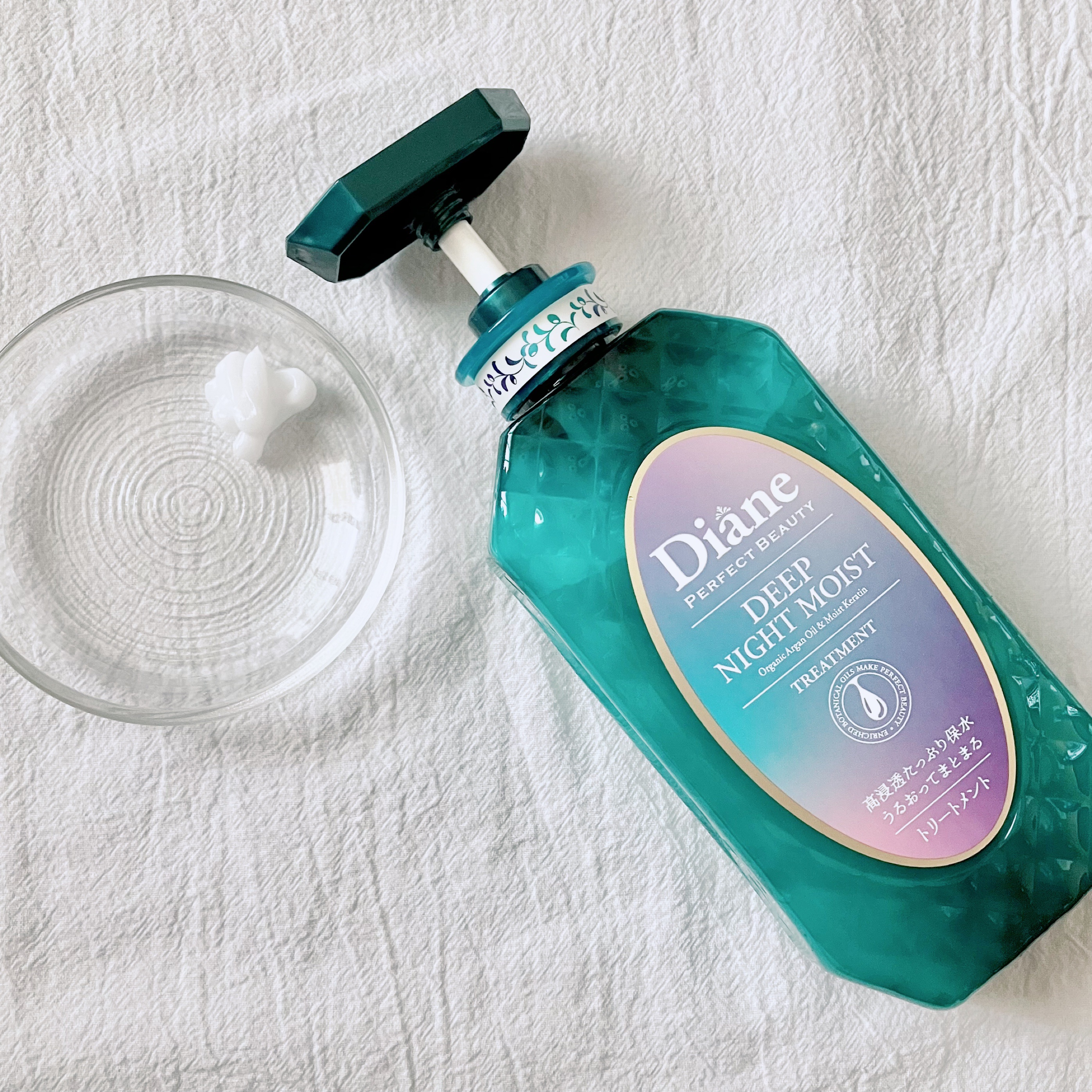 パーフェクトビューティー ディープナイトモイスト シャンプー＆トリートメント/ダイアン/市販シャンプーを使ったクチコミ（3枚目）