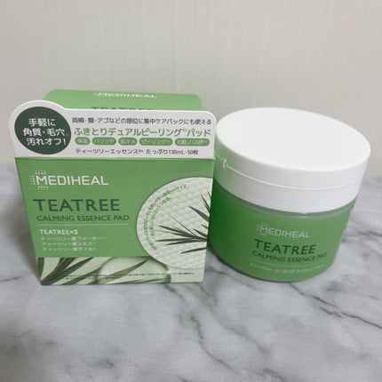 ティーツリーカーミングエッセンスパッド/MEDIHEAL/トナーパッドを使ったクチコミ(1枚目)