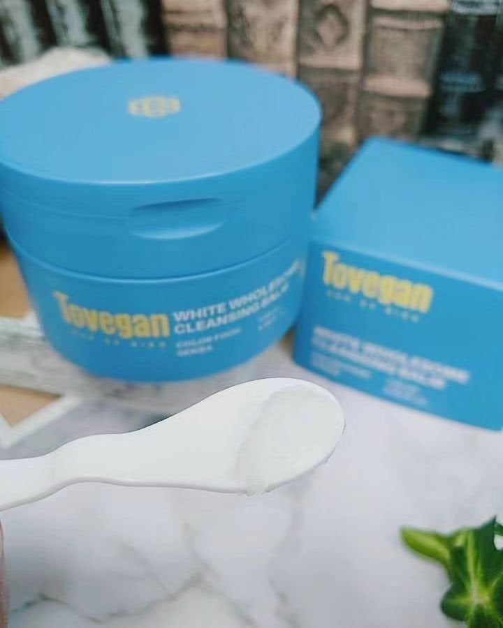 カラーフードシリーズホワイトホールサムクレンジングバーム/Tovegan/クレンジングバームを使ったクチコミ(3枚目)