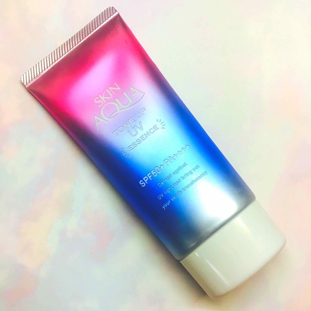 スキンアクア トーンアップUVエッセンス/スキンアクア/日焼け止めクリームを使ったクチコミ（1枚目）