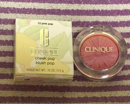 チーク ポップ/CLINIQUE/パウダーチークを使ったクチコミ(1枚目)