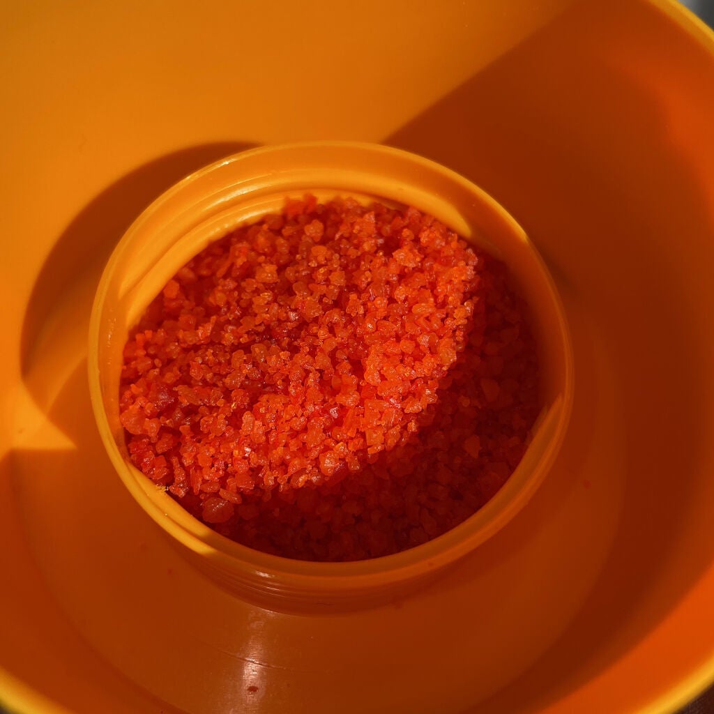 クナイプ バスソルト オレンジ・リンデンバウム<菩提樹>の香り/クナイプ/無機塩系入浴剤を使ったクチコミ(2枚目)