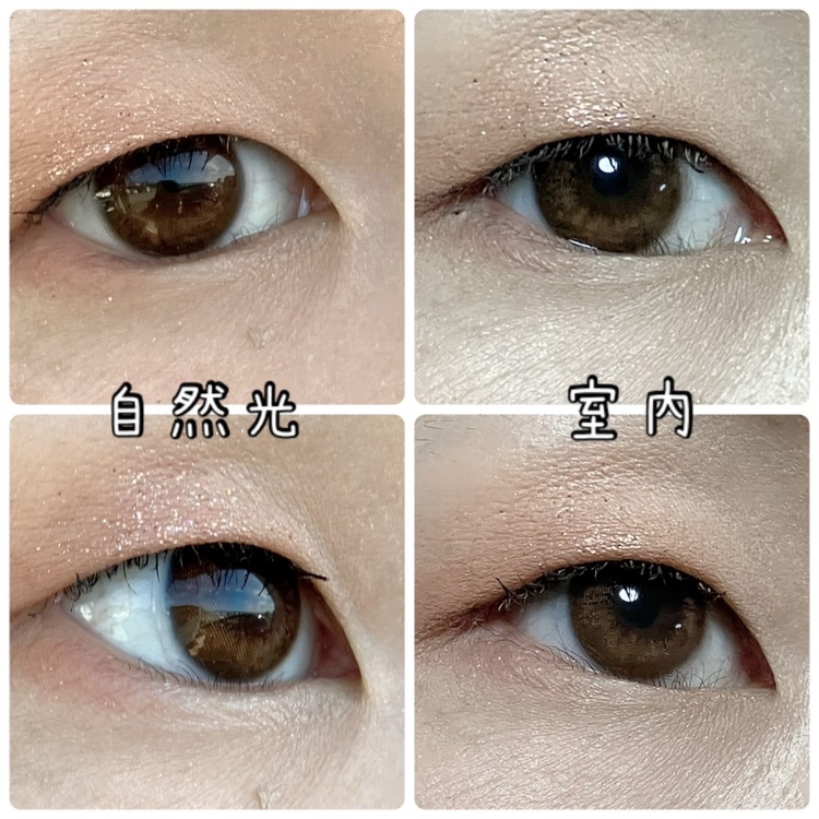 ramurie ラムリエ シェリブラウン/ramurie/ワンデー（１DAY）カラコンを使ったクチコミ（2枚目）