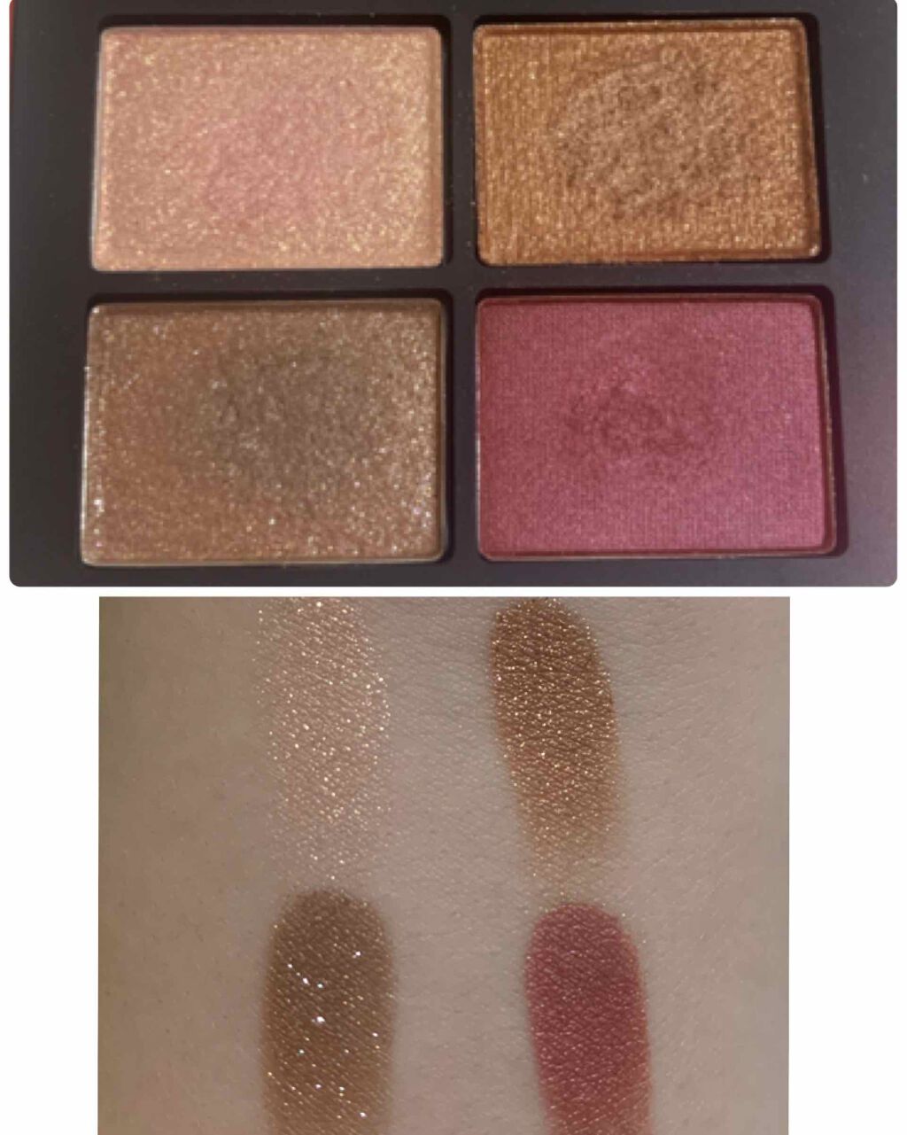 クワッドアイシャドー/NARS/アイシャドウパレットを使ったクチコミ(2枚目)