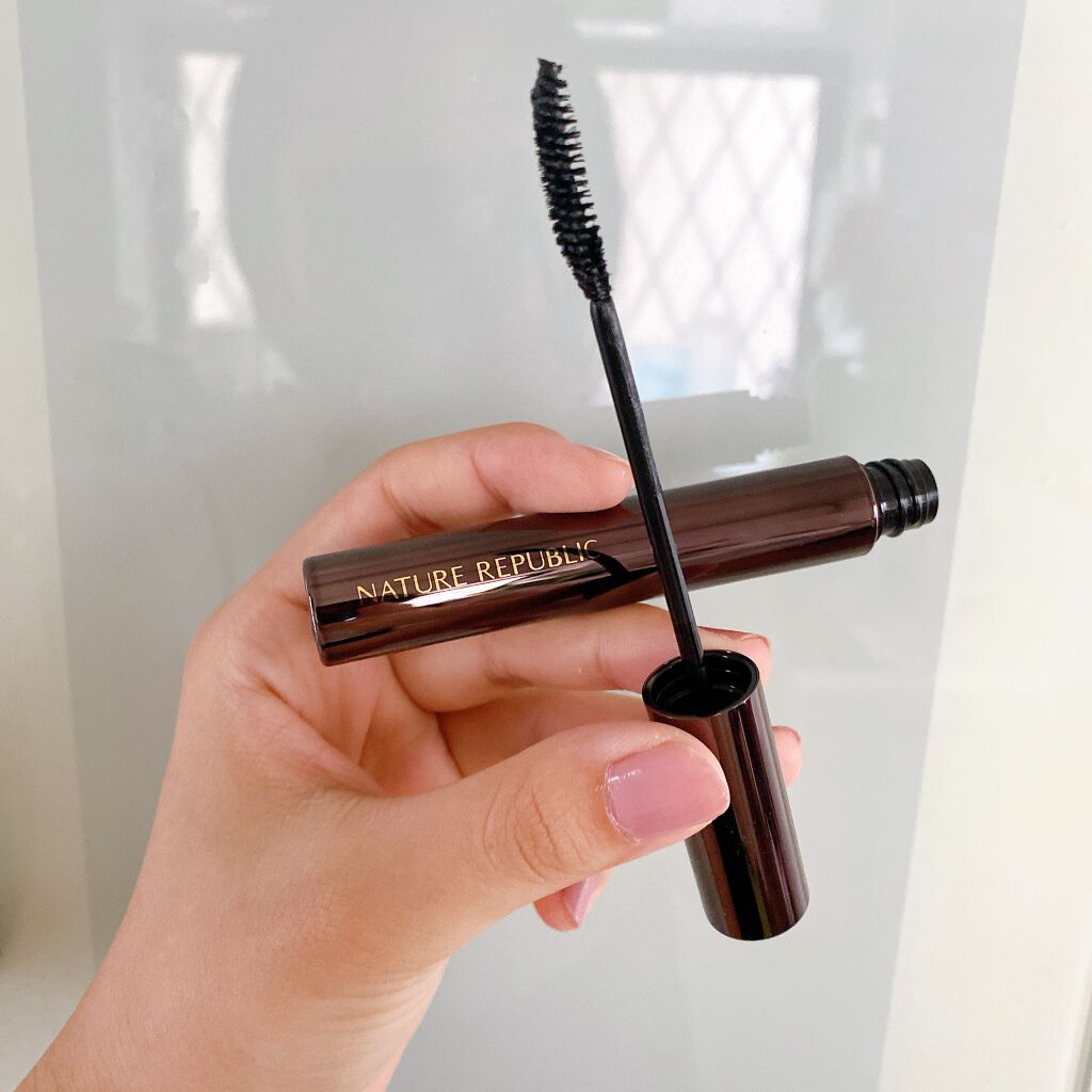 ボタニカル　エアーラッシュマスカラ/ネイチャーリパブリック/マスカラを使ったクチコミ（3枚目）