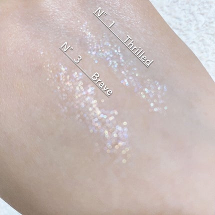 プリティー イージーグリッタースティック/unleashia/グリッターを使ったクチコミ(2枚目)