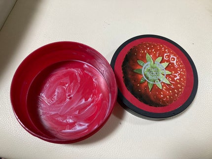 ボディバター ストロベリー/THE BODY SHOP/ボディクリームを使ったクチコミ(1枚目)