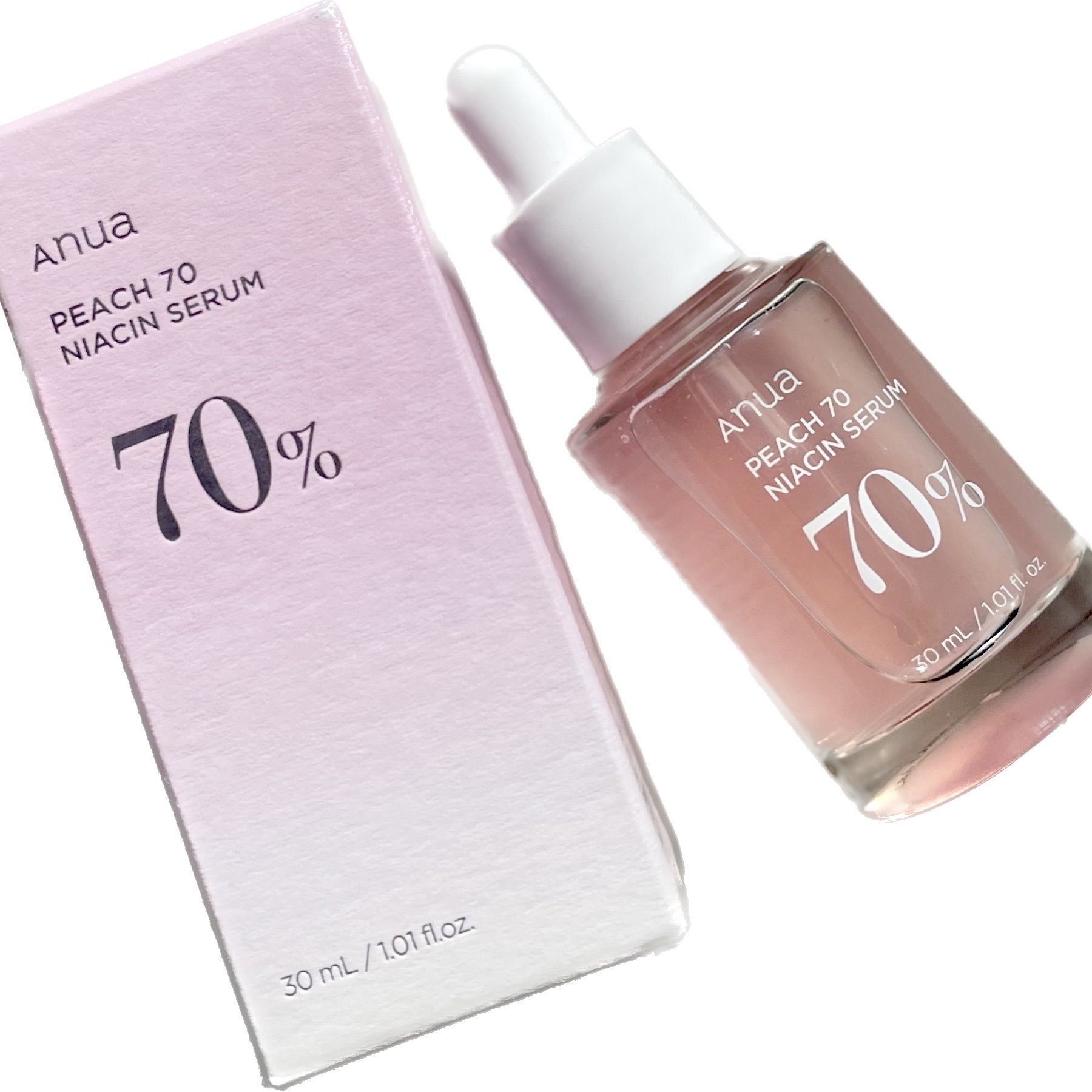 桃70%ナイアシンセラム/Anua/美容液を使ったクチコミ（2枚目）