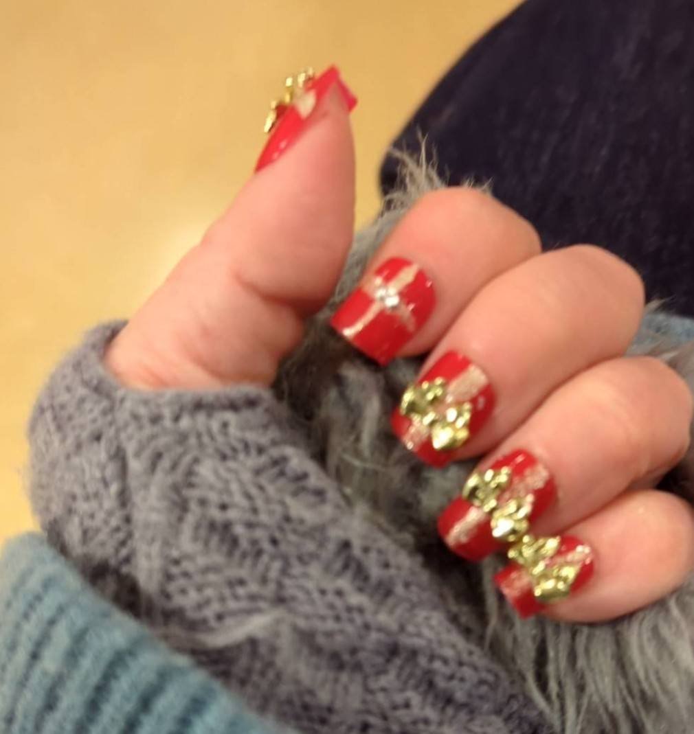 ネイルホリック アート GD083/ネイルホリック/マニキュアを使ったクチコミ（3枚目）