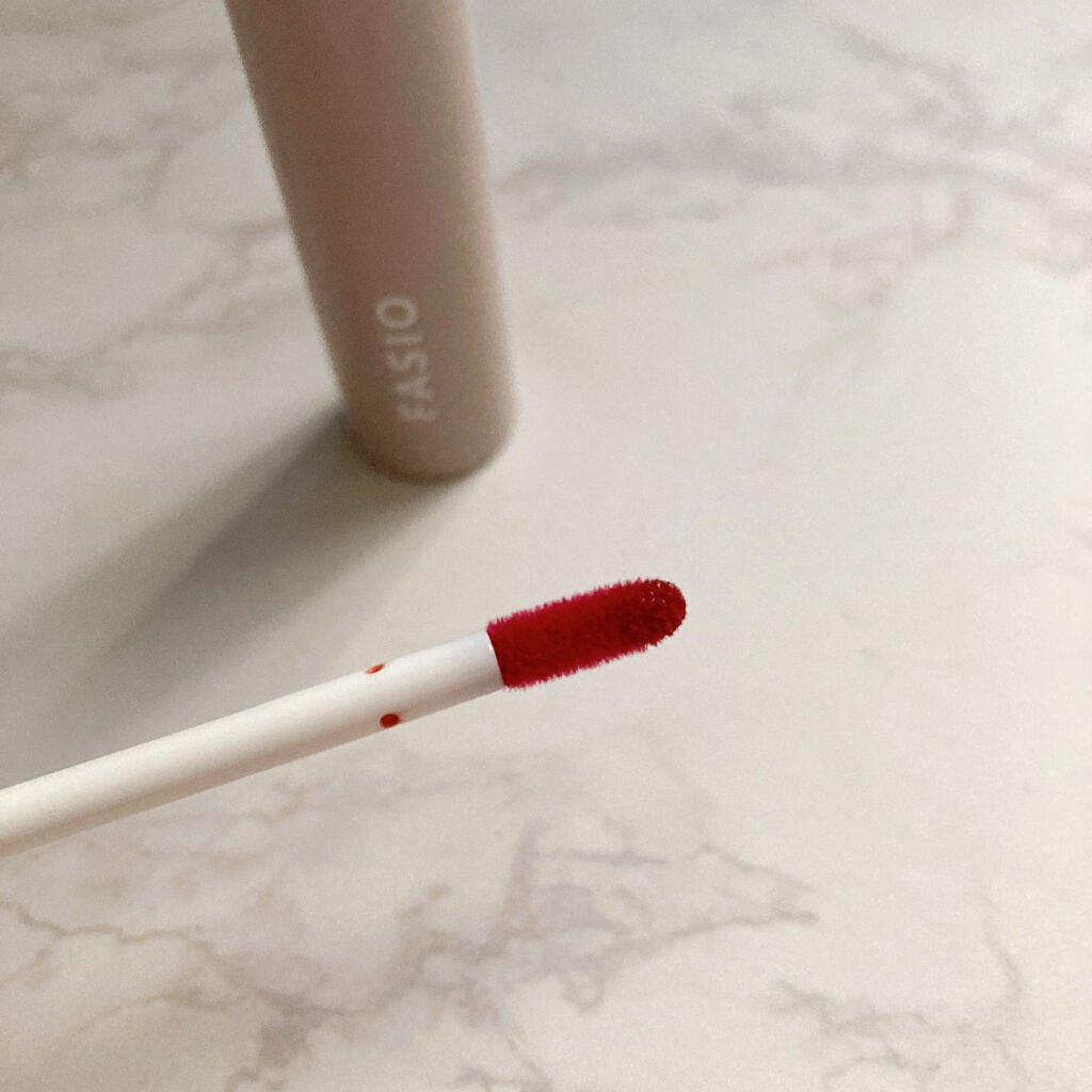 ワンデイ アートメイク ルージュ/FASIO/口紅を使ったクチコミ（2枚目）