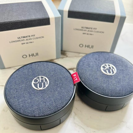 アルティメットフィット ロングウェアデニムクッション/OHUI/クッションファンデーションを使ったクチコミ(1枚目)