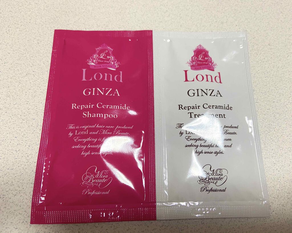 リペアシャンプー/ロンドGINZAwithミラボーテ/シャンプー・コンディショナーを使ったクチコミ(1枚目)