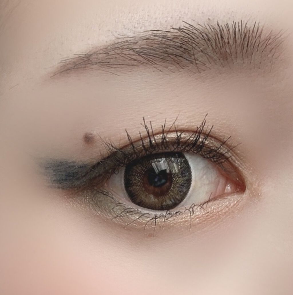 リキッドアイライナー 01 ダークネイビー/sopo/リキッドアイライナーを使ったクチコミ（2枚目）