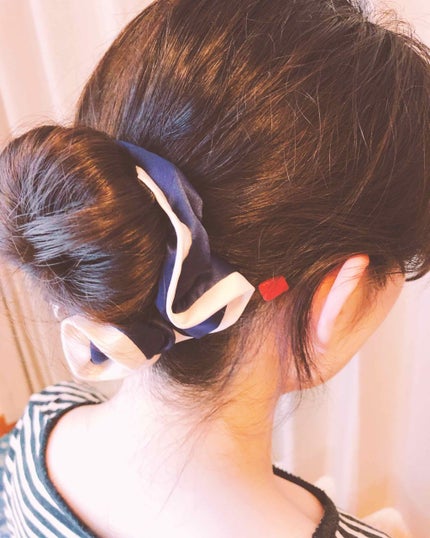 シニヨンメーカー/DAISO/ヘアアクセサリーを使ったクチコミ(2枚目)