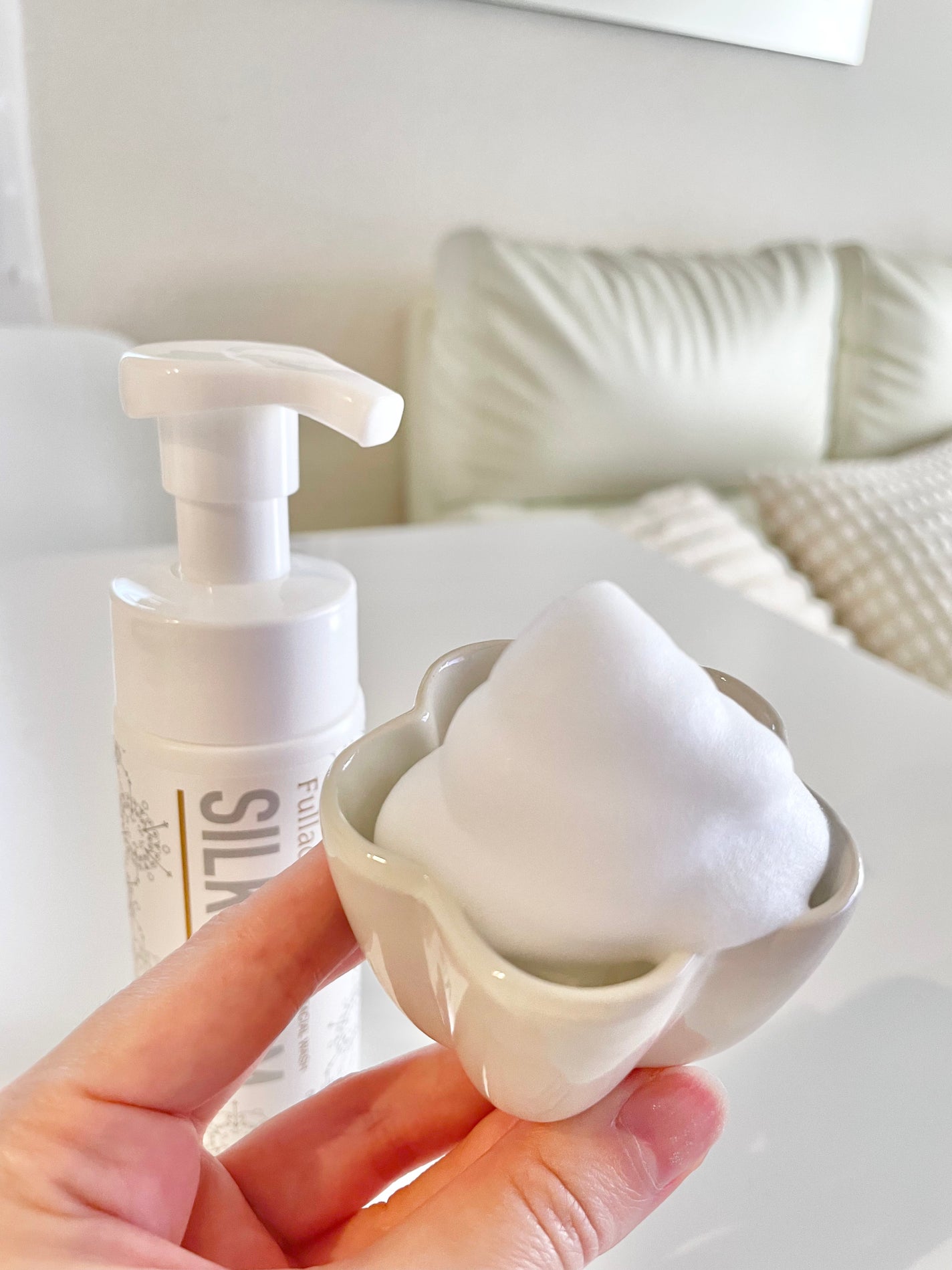 シルキーフォーム/フラセラ/洗顔フォームを使ったクチコミ(2枚目)