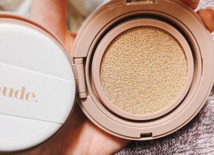 ハグクッション/mude/クッションファンデーションを使ったクチコミ(2枚目)