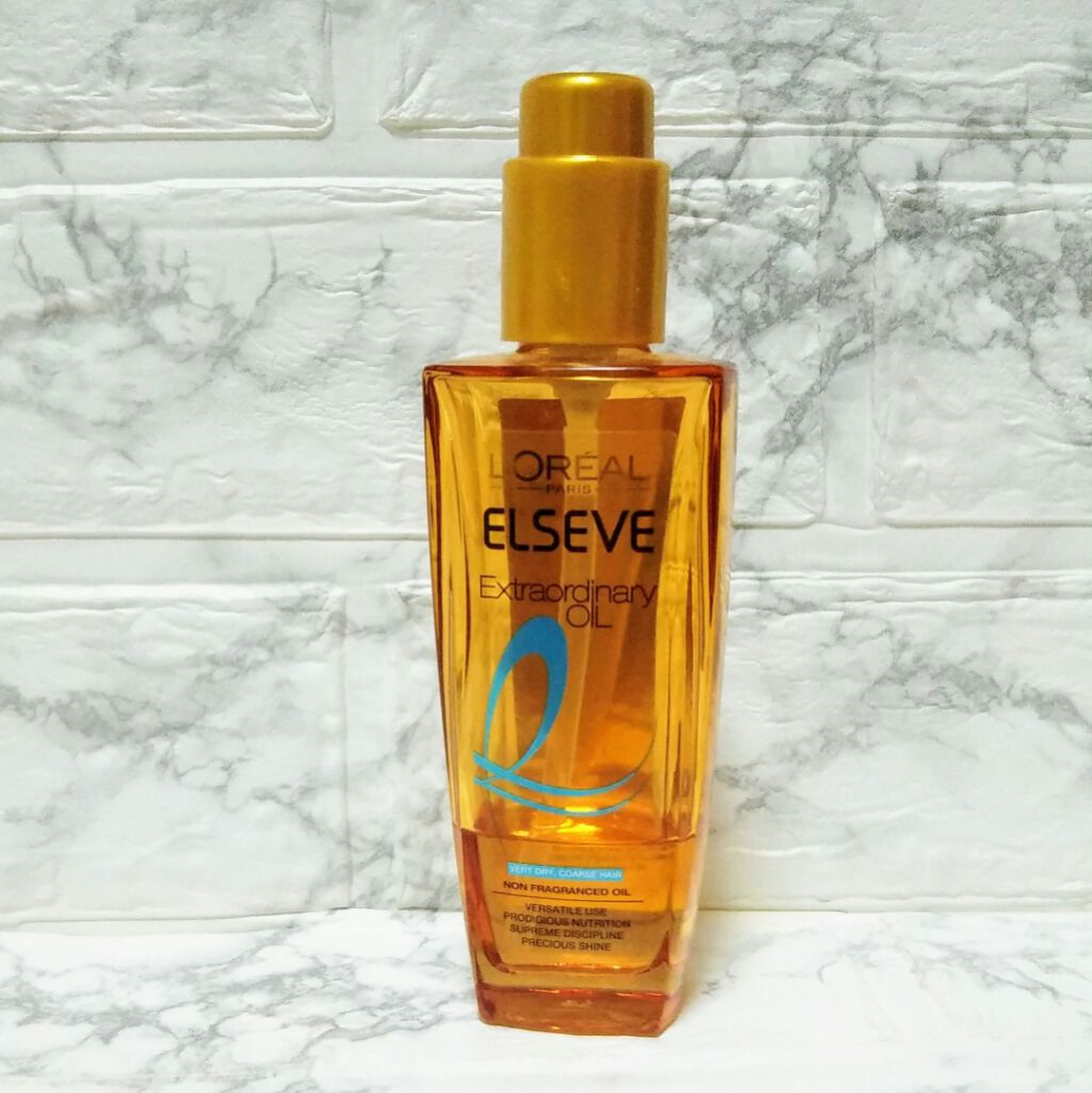 エルセーヴ エクストラオーディナリー オイル ピュア セラム/ロレアル パリ/ヘアオイルを使ったクチコミ(2枚目)