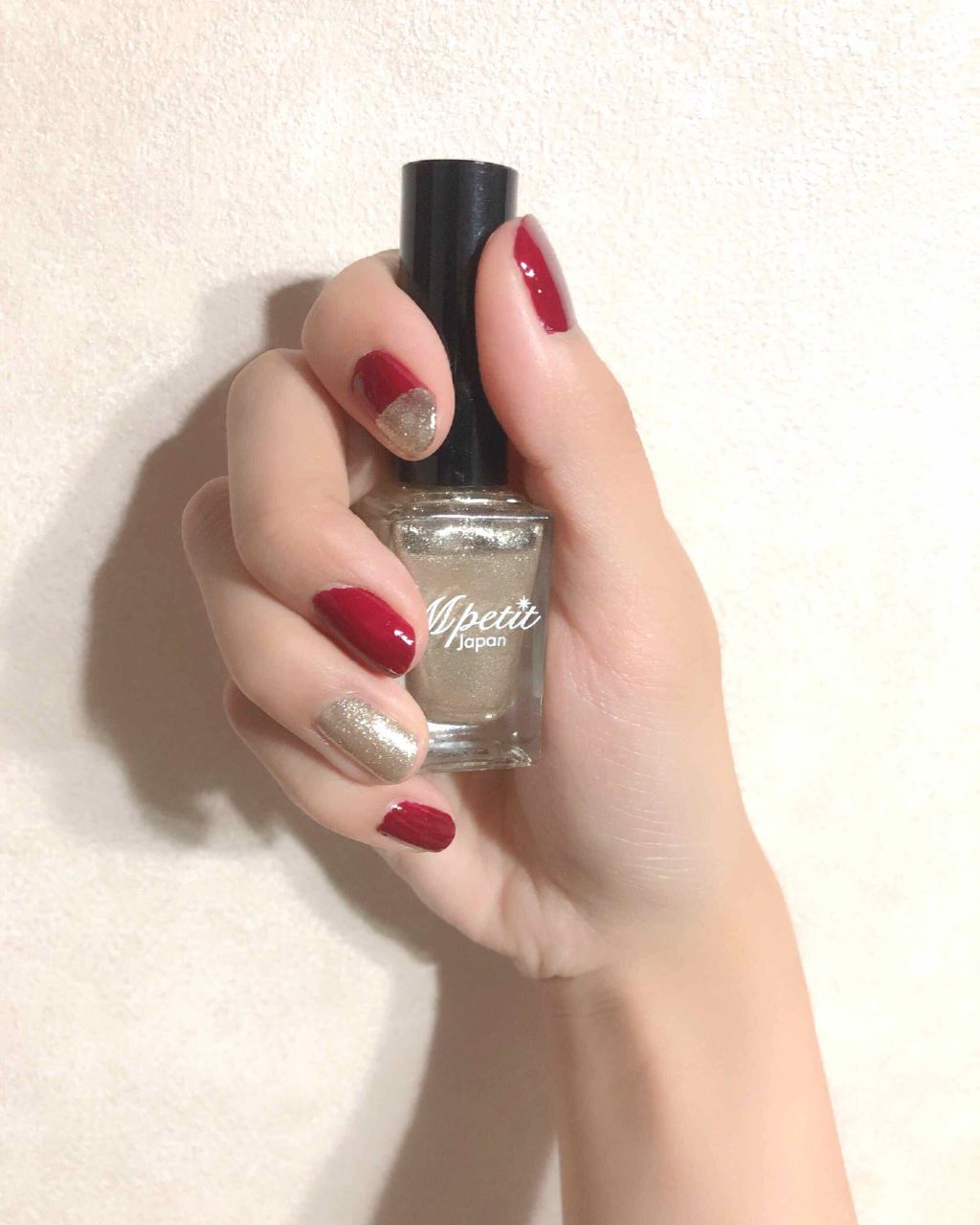 #シンプル秋ネイルのネイルデザイン