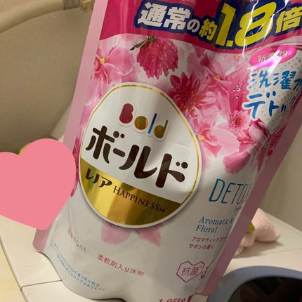 ボールドジェル アロマティックフローラル&サボンの香り/ボールド/柔軟剤を使ったクチコミ(1枚目)