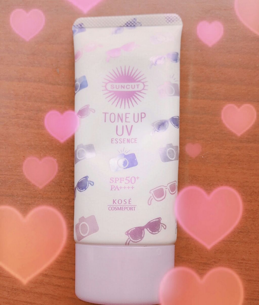トーンアップUV エッセンス/サンカット®/日焼け止めローションを使ったクチコミ（1枚目）