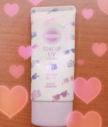 トーンアップUV エッセンス/サンカット®/日焼け止めローションを使ったクチコミ(1枚目)