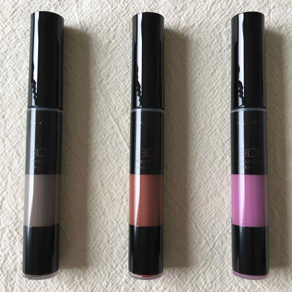 3Dアイブロウカラー/KATE/眉マスカラを使ったクチコミ(2枚目)