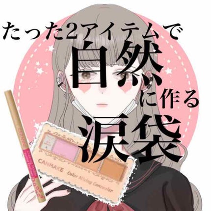 カラーミキシングコンシーラー/キャンメイク/パレットコンシーラーを使ったクチコミ(1枚目)